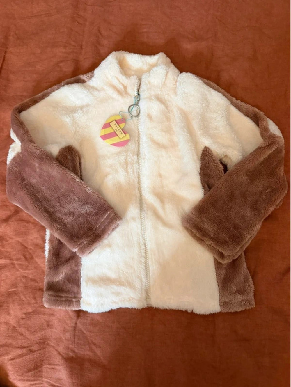 Hayden girls fleece zip up sweater